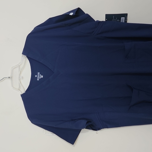 Med Couture Maternity Blue Scrub Size XL - Picture 2 of 7